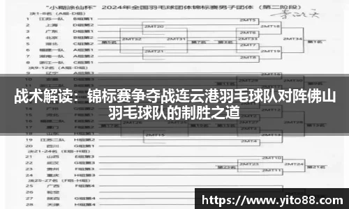 战术解读：锦标赛争夺战连云港羽毛球队对阵佛山羽毛球队的制胜之道